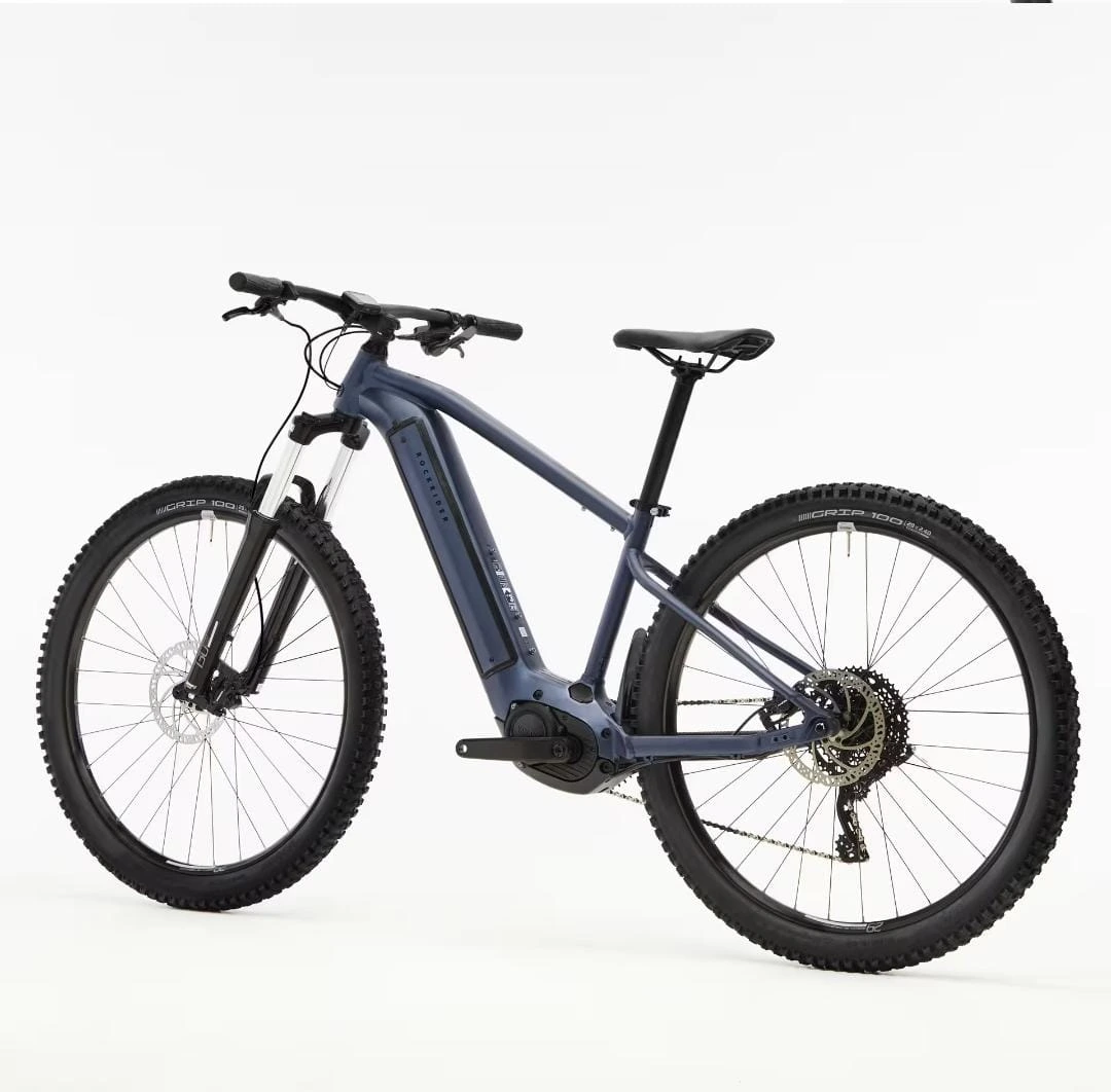 ROCKRIDER E-Mountainbike 29 Zoll Hardtail E-Expl 520 blau